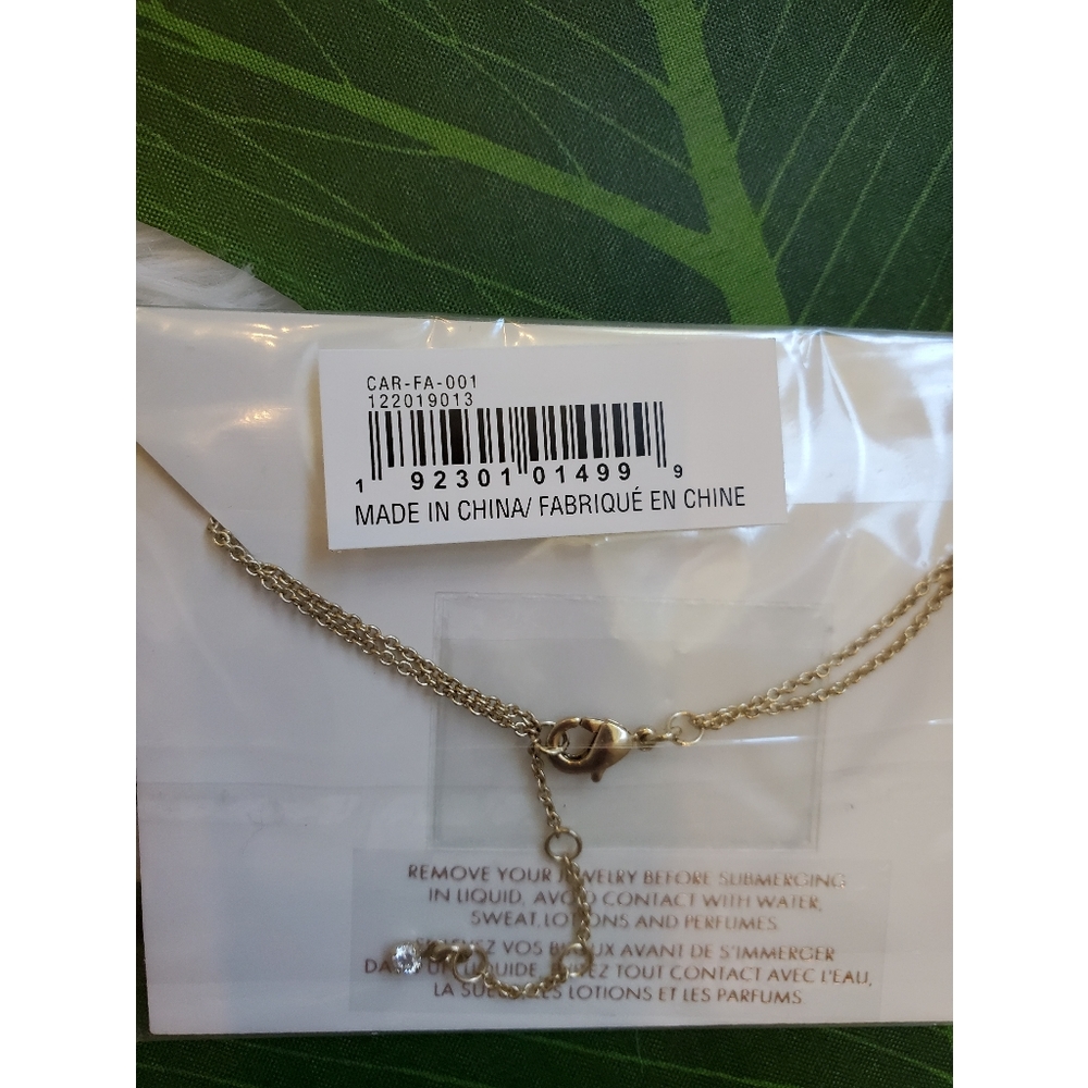 BNIP Carolee Daisy 6" Pearl Bracelet - Picture 5 of 6